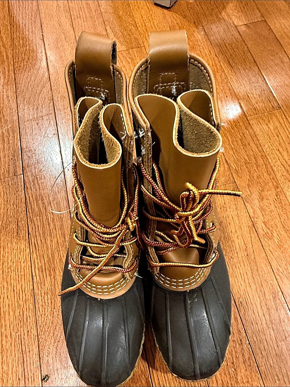 Bean Boots 6-Inch Boots Brown & Black US 6 M